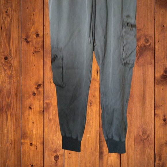 Young Fabulous & Broke Women's Small Green Cargo Jogger Pull On Pants Utility - Picture 5 of 6